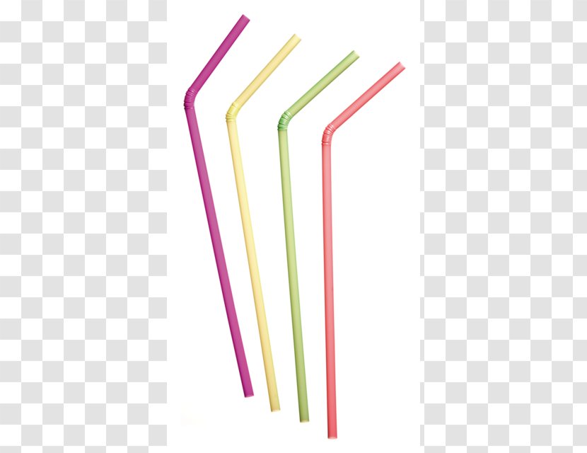 Drinking Straw Line Angle Transparent PNG
