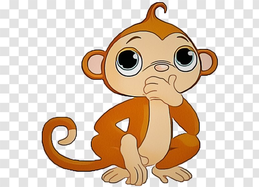 Animated Cartoon Clip Art Old World Monkey Animation - New Tail Transparent PNG