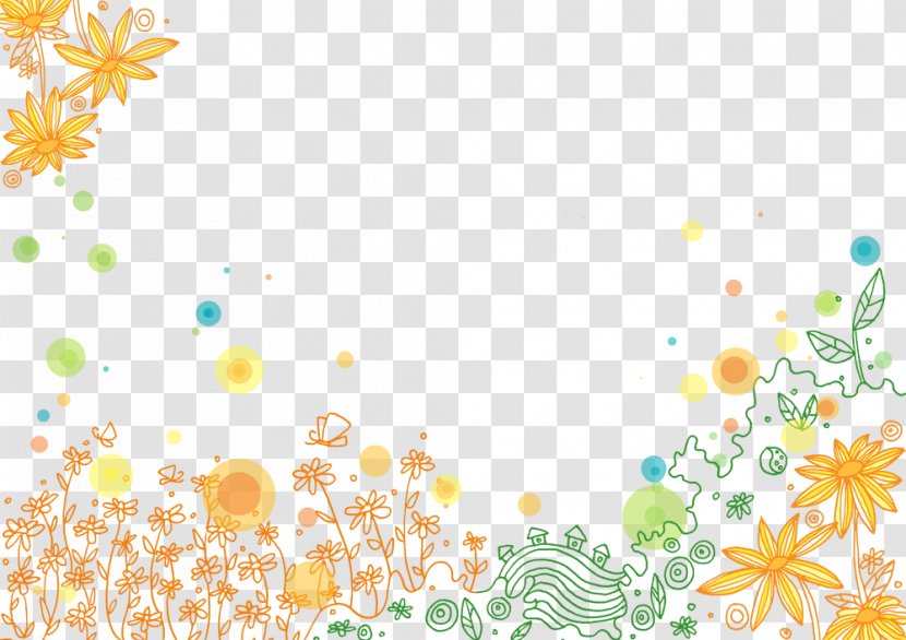 Flower Orange Citrus × Sinensis Wallpaper - Painted Flowers Transparent PNG