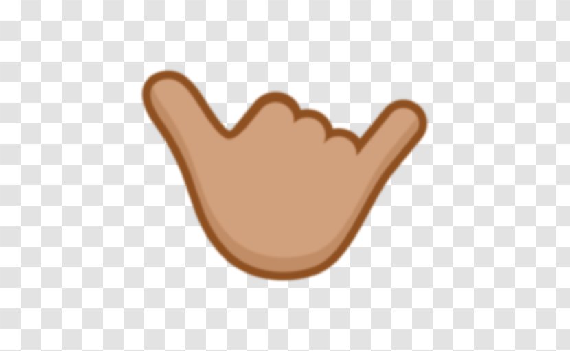 Emoji Shaka Sign Emoticon Thumb Text Messaging Transparent PNG