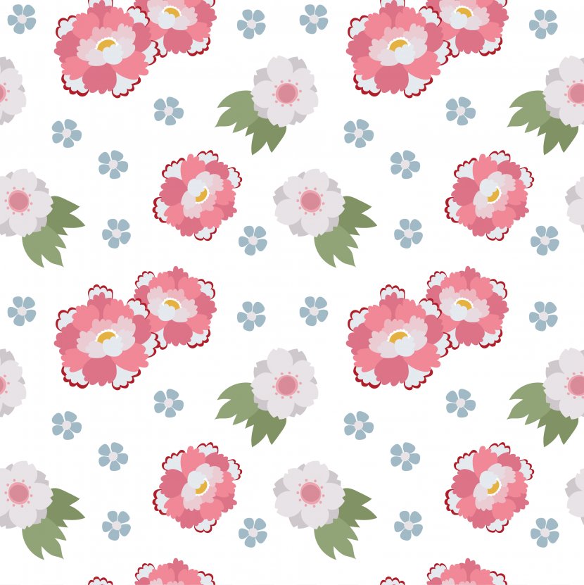 Floral Design Flower Pink Euclidean Vector Pattern - Ornament - Japanese Transparent PNG