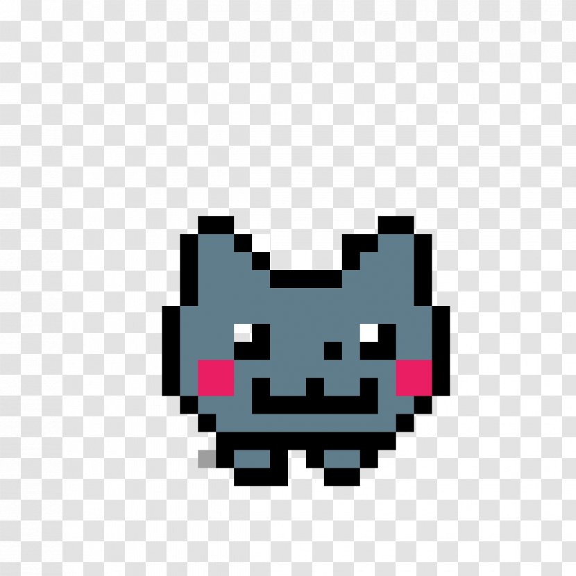 Nyan Cat: Lost In Space Pixel Art - Heart - Cat Transparent PNG