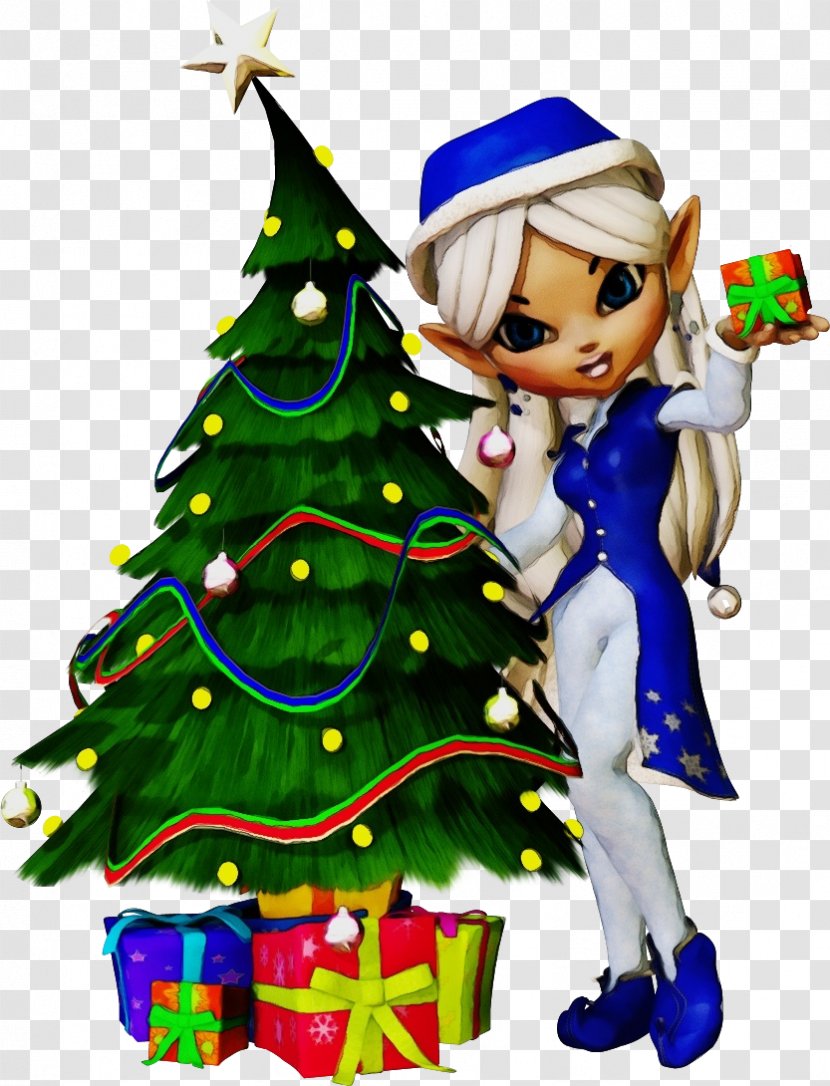 Christmas Tree - Elf Transparent PNG