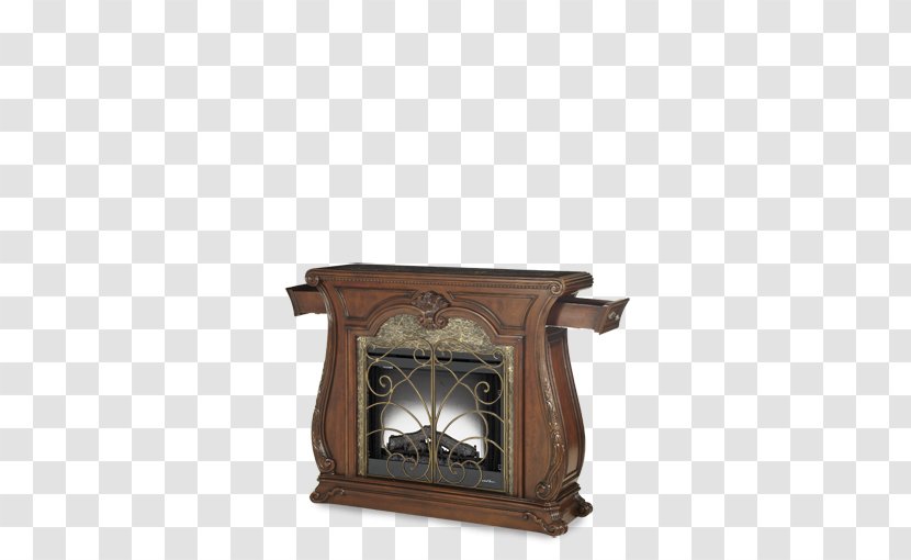 Bedside Tables Furniture Fireplace Dining Room - Silhouette - Living With Transparent PNG