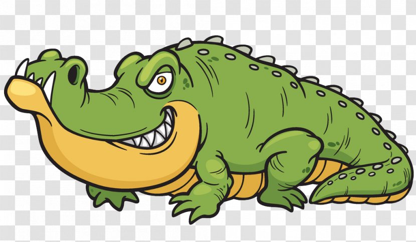 Crocodile Alligator Royalty-free Clip Art - Toad - Cartoon Transparent PNG