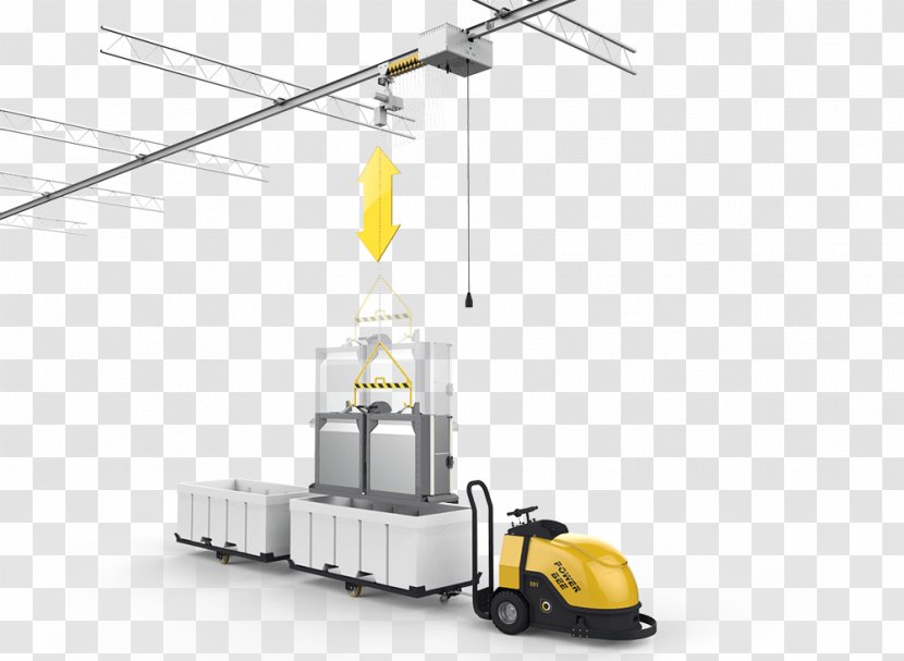 Hoist Machine Chain Trolley Electric Motor - System - Crane Transparent PNG