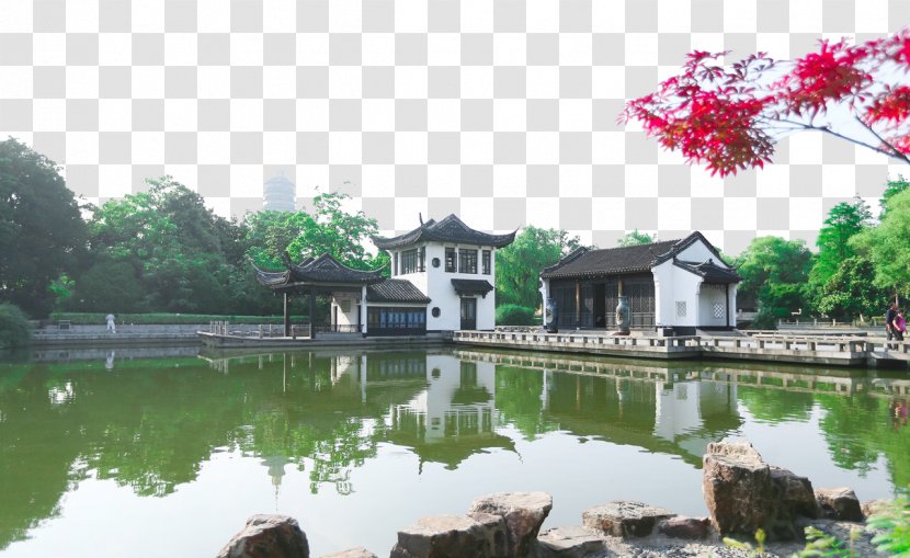 Changzhou Hongmei Park Animal Hospital Residential District Classical Gardens Of Suzhou - Water Resources - River Scenes Transparent PNG