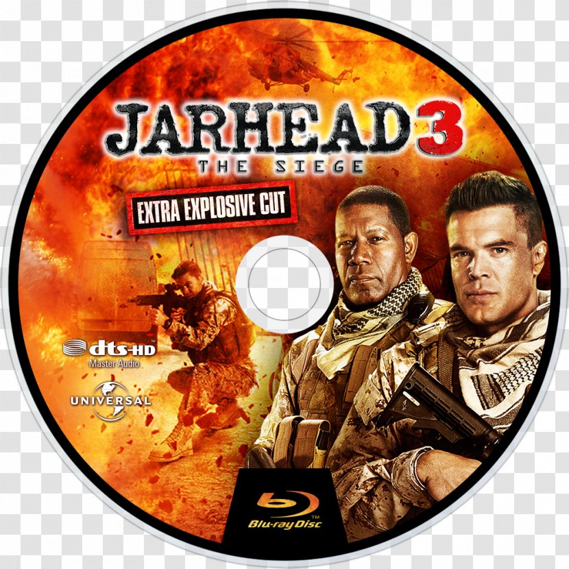 Jarhead 3: The Siege Blu-ray Disc DVD Film Compact - Video - Dvd Transparent PNG