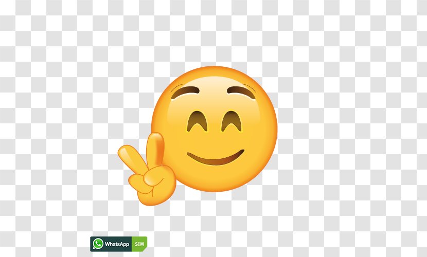 Smiley Emoticon Wink Laughter - Whatsapp Transparent PNG