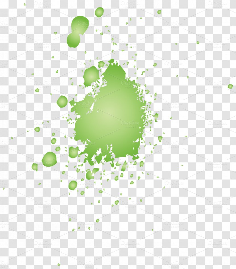 Desktop Wallpaper Green Circle Pattern - Grunge Vector Transparent PNG