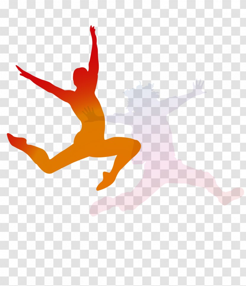 Ballet Silhouette Dance - Zumba - Dynamic Figures Transparent PNG