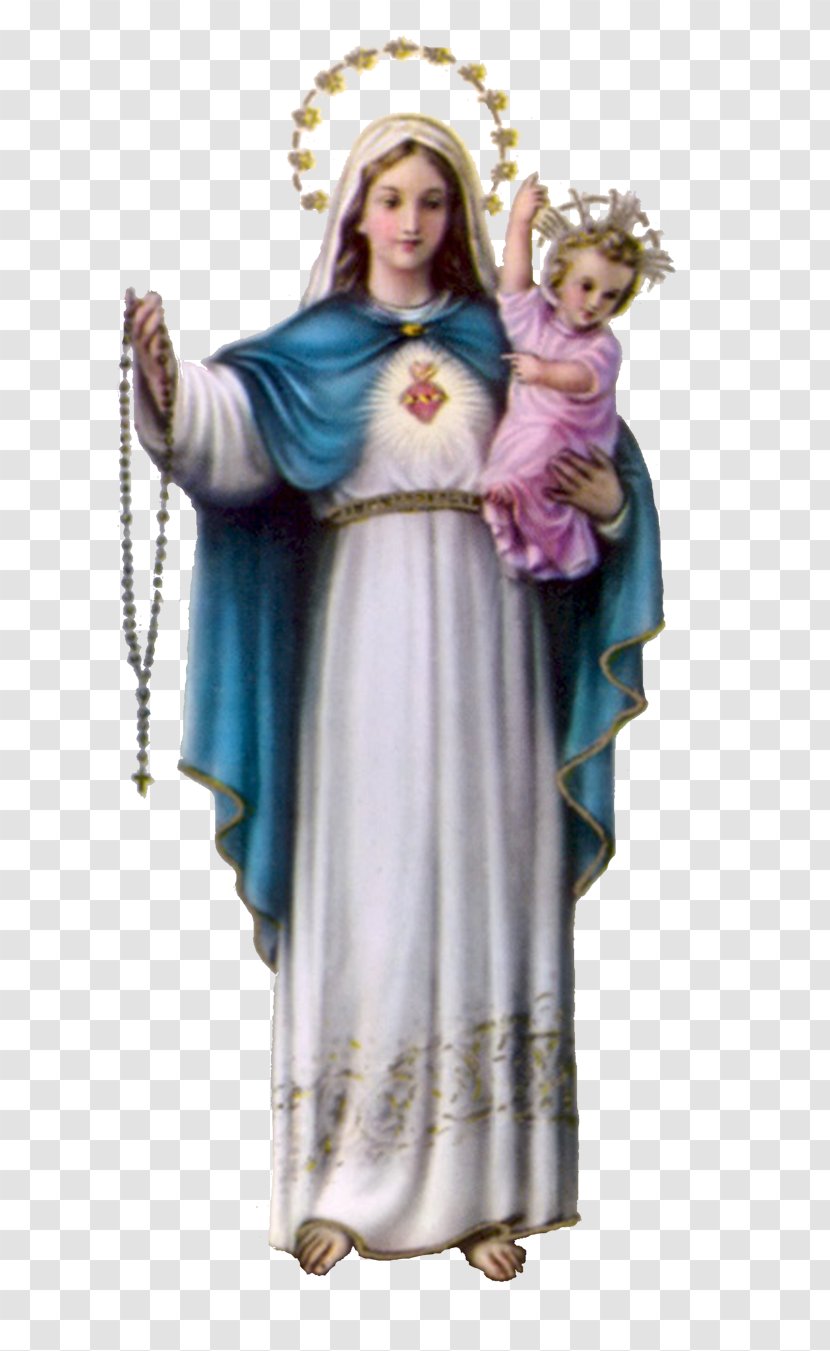 Veneration Of Mary In The Catholic Church Rosary Child Jesus Prayer - Our Lady Transparent PNG