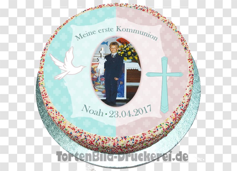 TortenBild-Druckerei Birthday Cake Communion Confirmation - Wafer - Bisquit Transparent PNG