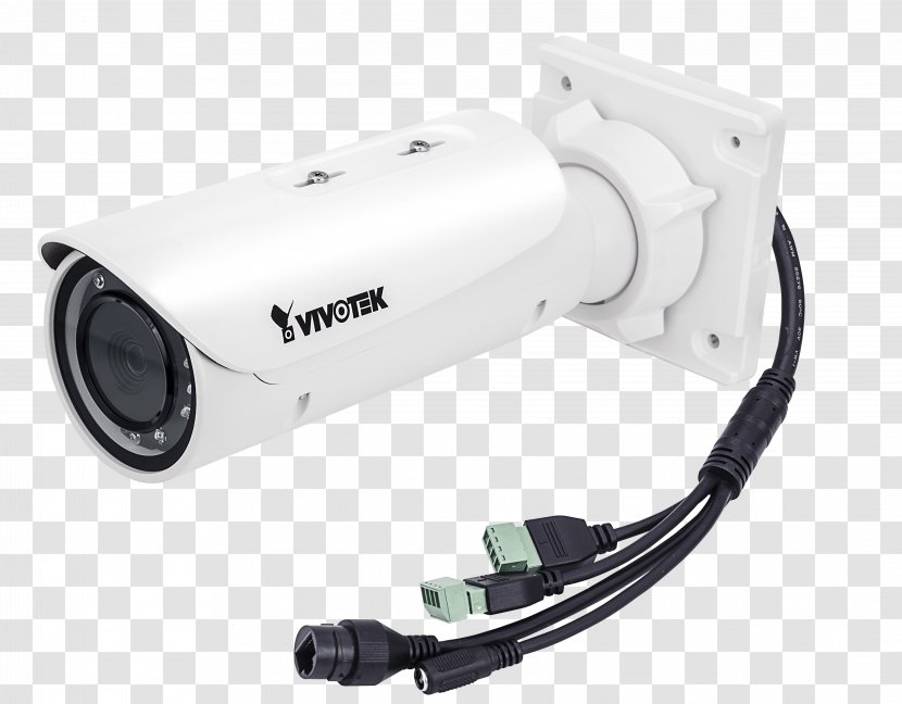 H.265 (HEVC) 5-Megapixel Outdoor Bullet Network Camera IB9381-HT Vivotek IB836BA-HT IB836B-HT IP - Varifocal Lens Transparent PNG