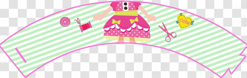 Pink M Lalaloopsy Headgear Pattern - Flower Transparent PNG
