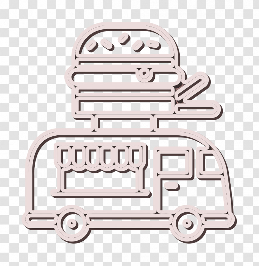 Street Food Icon Food Truck Icon Transparent PNG