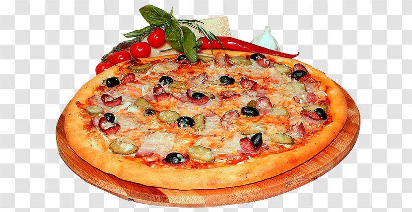 California-style Pizza Sicilian Cuisine Of The United States Transparent PNG