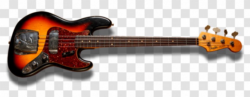 Bass Guitar Electric Fender Stratocaster Precision Jazzmaster - Heart Transparent PNG