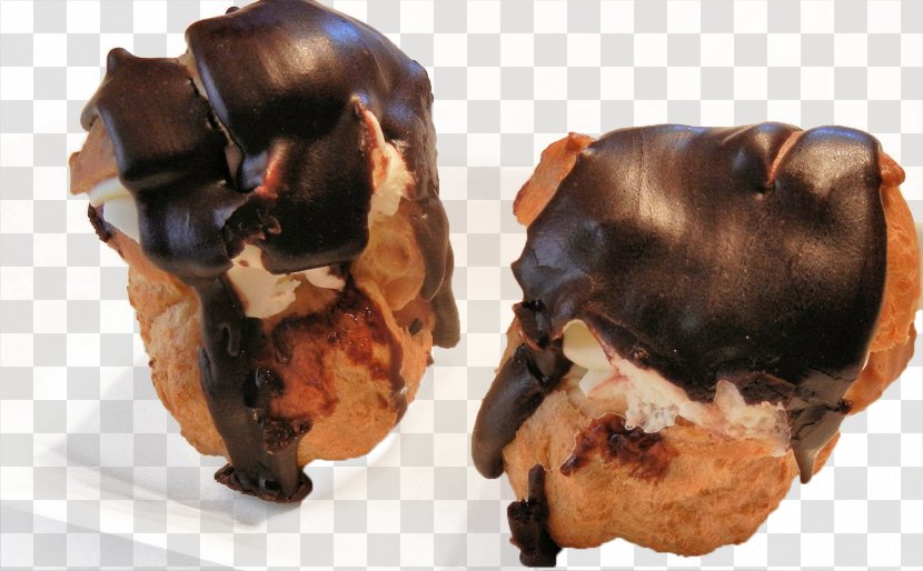 Profiterole Chocolate Cake Cream Puff Pastry Tart - Spread Transparent PNG