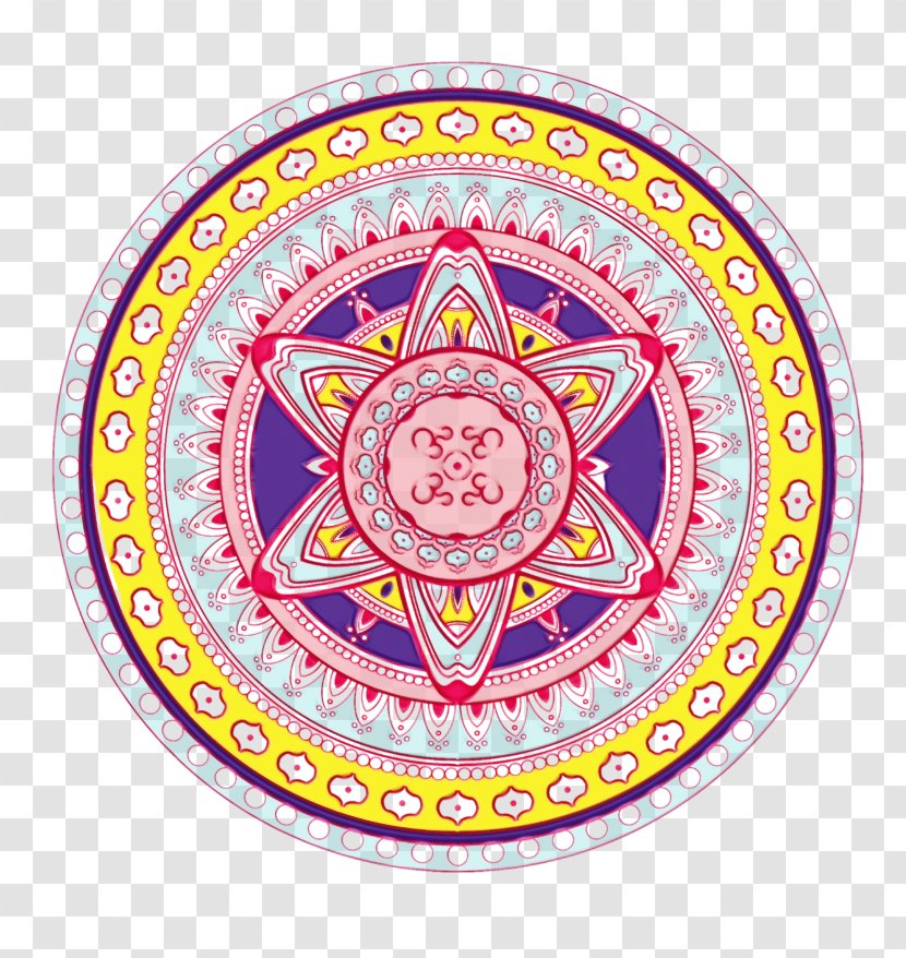 Ganesha Mandala - Tableware Vastu Shastra Transparent PNG