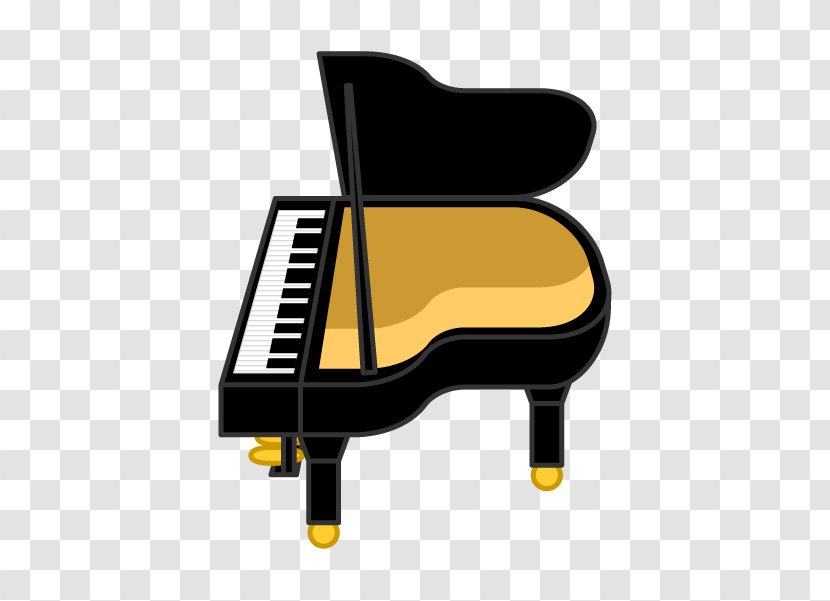 Piano Musical Keyboard Instruments Black And White - Flower - Object Transparent PNG