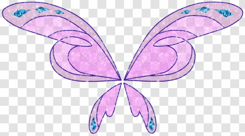 Bloom Tecna Flora Stella Winx Club: Believix In You - Brush Footed Butterfly - Wing Transparent PNG