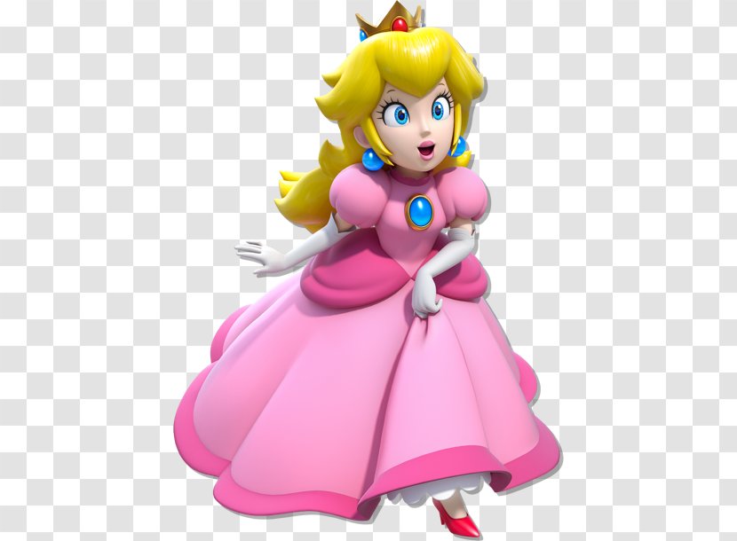 Super Princess Peach Mario Bros. Bowser - Magenta - Bros Transparent PNG