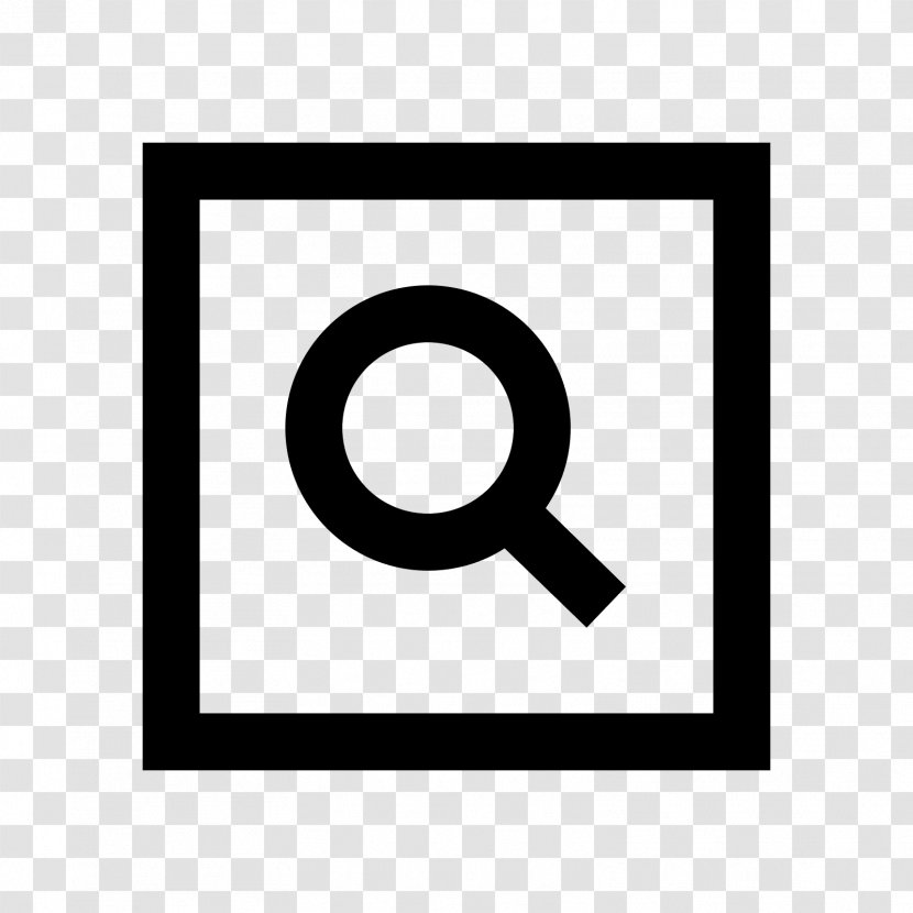 Search Box Button - Web Engine - Magnifying Glass Material Transparent PNG