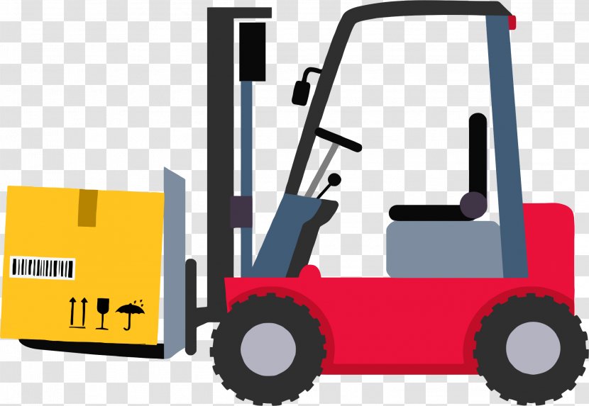 Forklift Pallet Jack Truck Intermodal Container Warehouse Transparent PNG