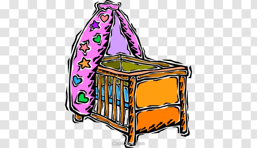 Cots Bed Royalty-free Clip Art - Purple Transparent PNG