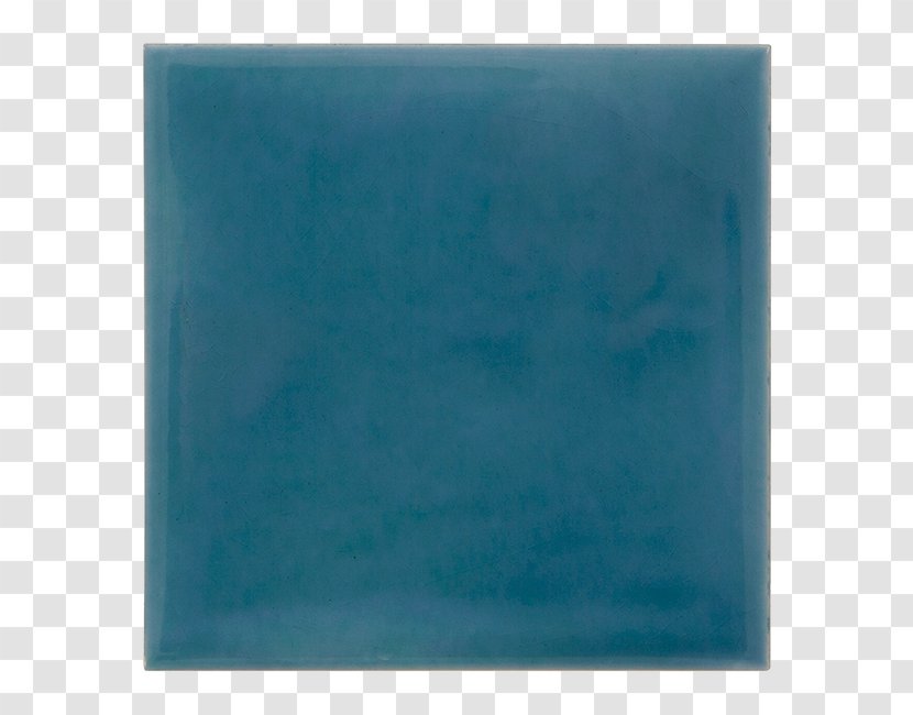 Turquoise Cobalt Blue Teal Rectangle - Sky - Hand Painted Transparent PNG