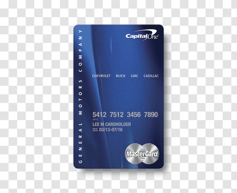 General Motors Capital One GM Card Credit - Luxury Vertical Business Transparent PNG