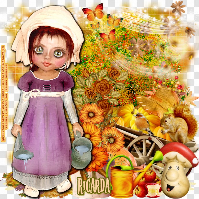 Photomontage Toddler - Pink Doll Transparent PNG