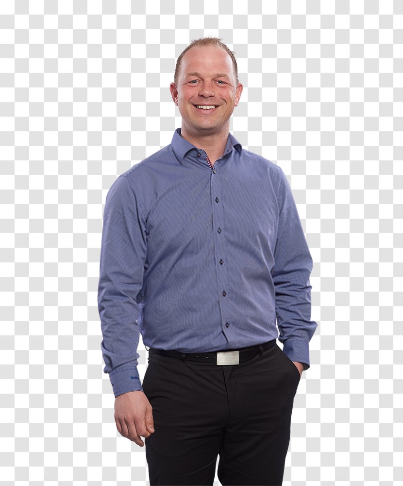 Kristian Leth Outforce A/S Dress Shirt T-shirt Chief Technology Officer - Electric Blue - Henrik Snellman Transparent PNG