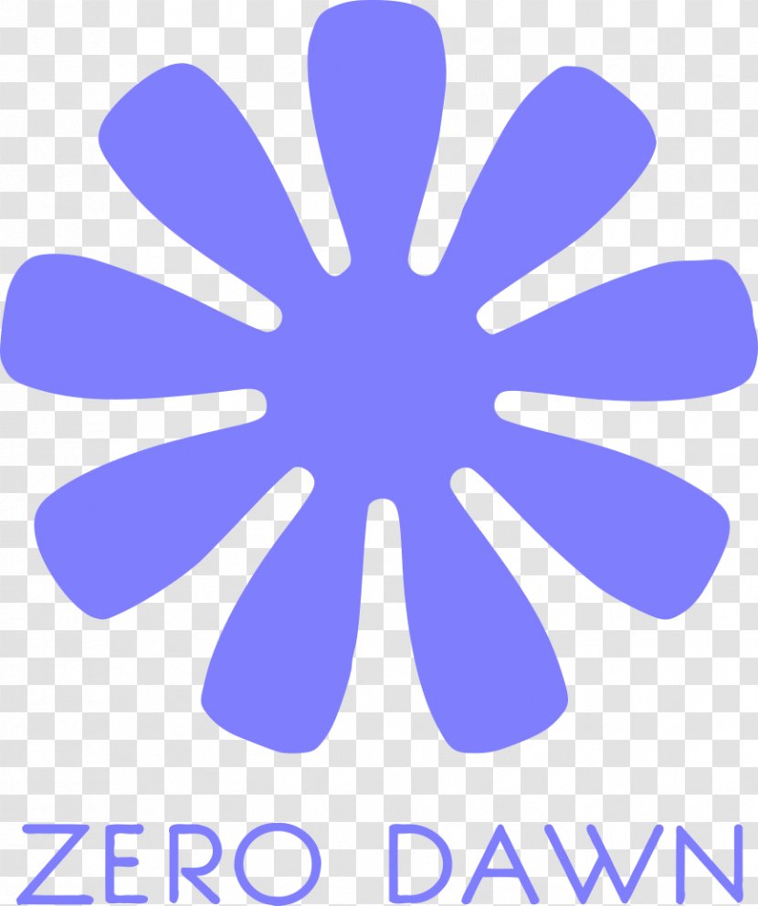 Horizon Zero Dawn Logo - Cobalt Blue Transparent PNG