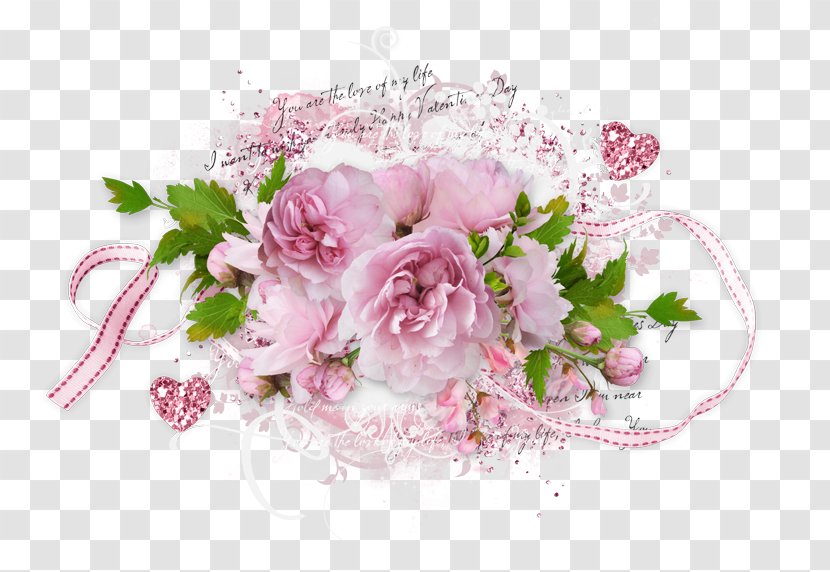 Scrapbooking Computer Cluster PhotoFiltre - Pink - Beautiful Flower Transparent PNG