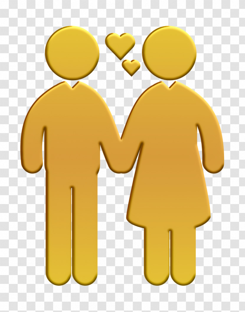 People Icon Human Pictos Icon Couple Of Male Persons In Love Icon Transparent PNG