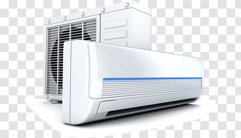 Air Conditioning HVAC Evaporative Cooler Refrigeration Heat Pump - Air-conditioner Transparent PNG