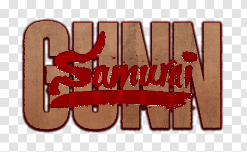 Logo Samurai Gunn Brand Font - Text - Japanese On Horse Transparent PNG