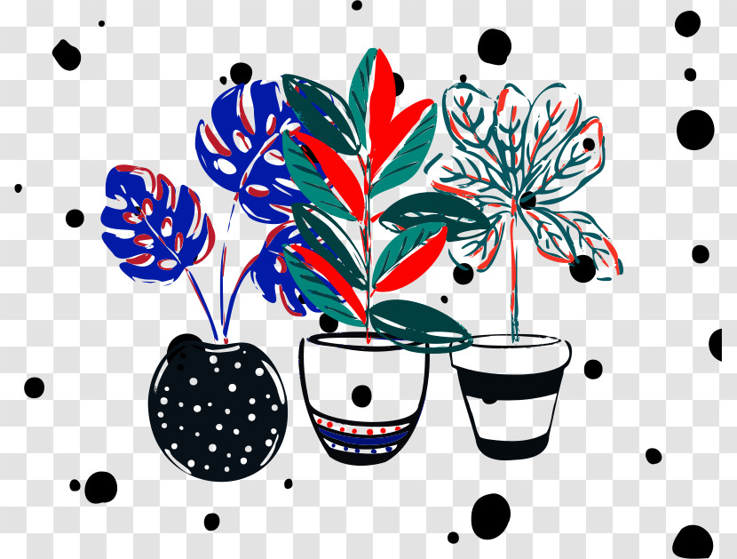 Flower Line Pattern Meter Plants Transparent PNG