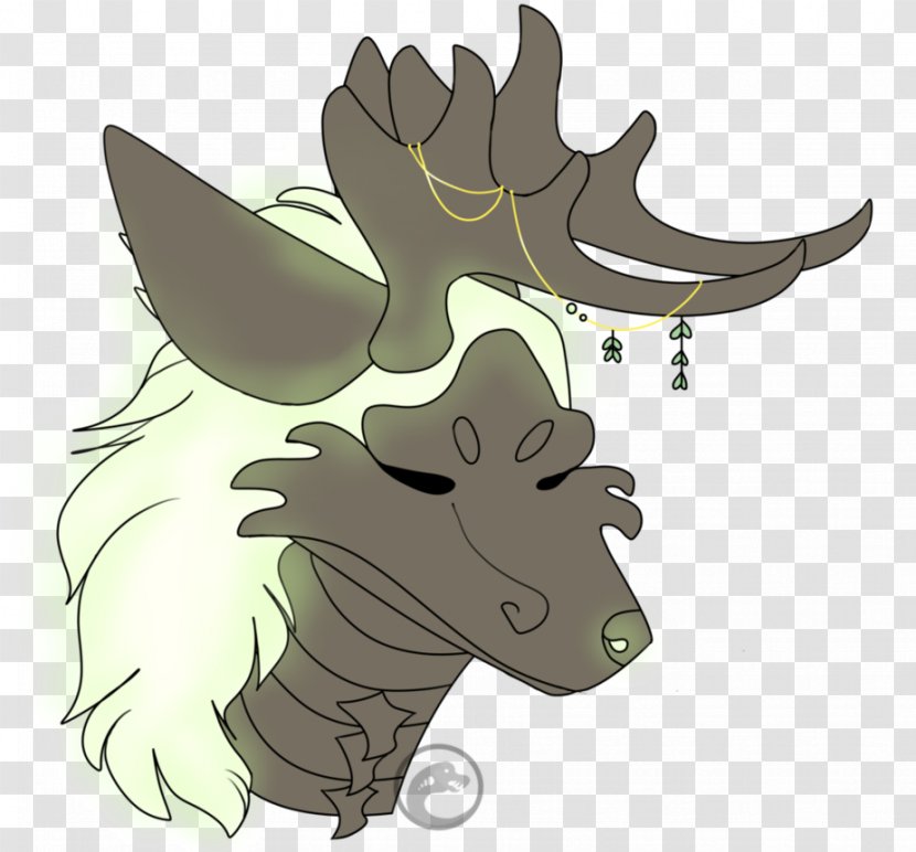 Deer Horse Cattle Cartoon - Head Transparent PNG