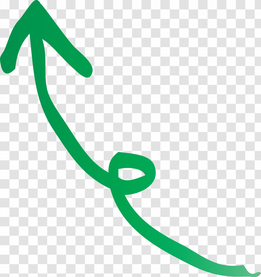 Curved Arrow Transparent PNG