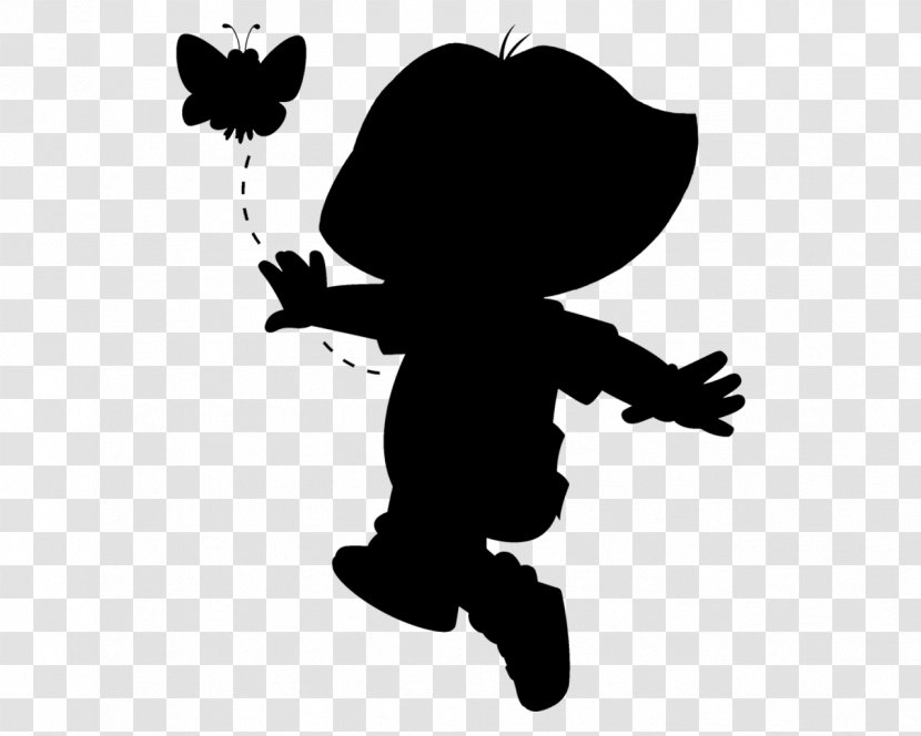 Clip Art Character Silhouette Fiction Pollinator - Black M - Blackandwhite Transparent PNG