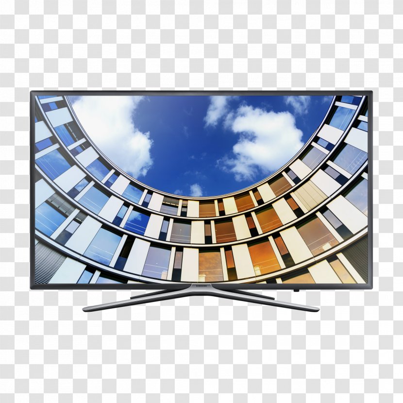LED-backlit LCD Samsung M5520 Smart TV High-definition Television Transparent PNG