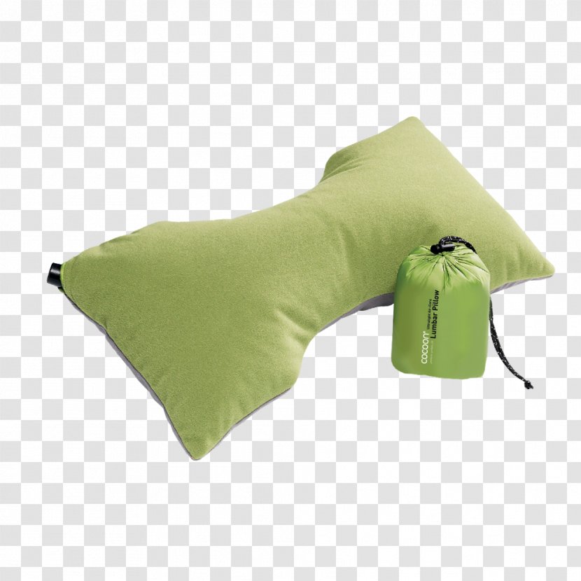 Pillow Lumbar Ultralight Backpacking Cushion Inflatable Transparent PNG