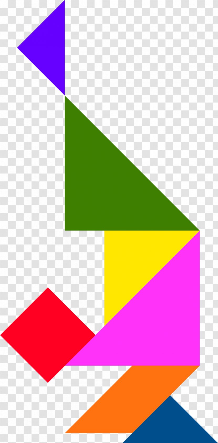 Tangram Clip Art - Paper Transparent PNG