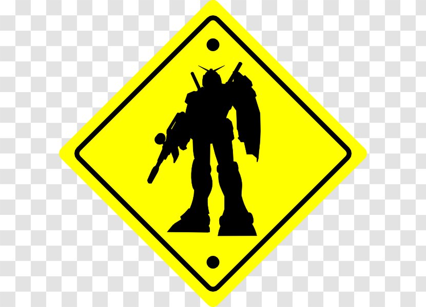 Traffic Sign Road Clip Art - Warning Transparent PNG