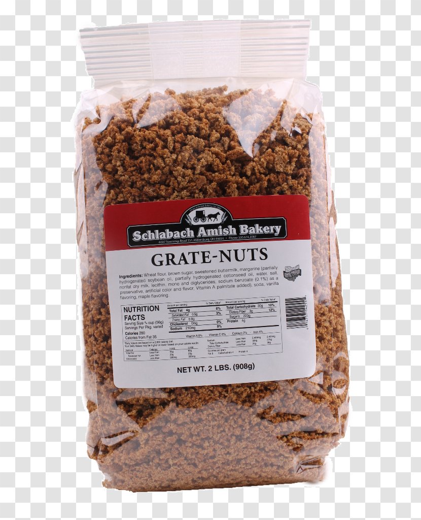 Muesli Breakfast Cereal Granola Nut Food - Vegetarian - Brown Sugar Candied Walnuts Transparent PNG