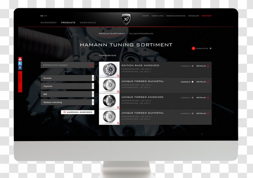 Brand Electronics - Multimedia - Hamann Motorsport Transparent PNG