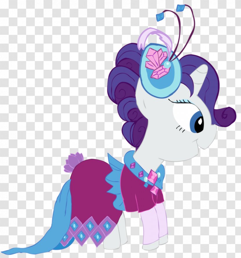 My Little Pony Rarity Dress Horse - Vertebrate Transparent PNG